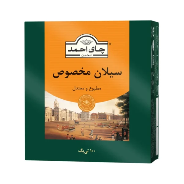چای کیسهای سیلان مخصوص چای احمد